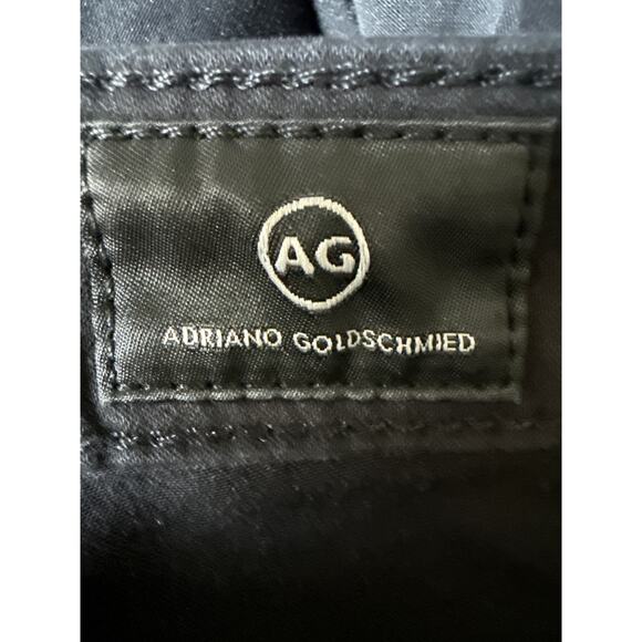 AG Adriano Goldschmied The Stilt Cigarette Leg Black Jeans Women’s Size 27R - Picture 11 of 12